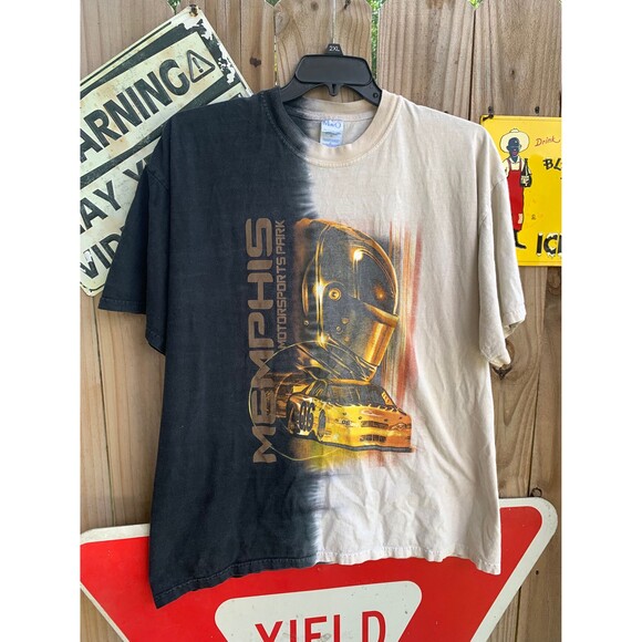 Other - Vintage Y2K Memphis Motorsport TS Park Tie Dye Tshirt Size XL